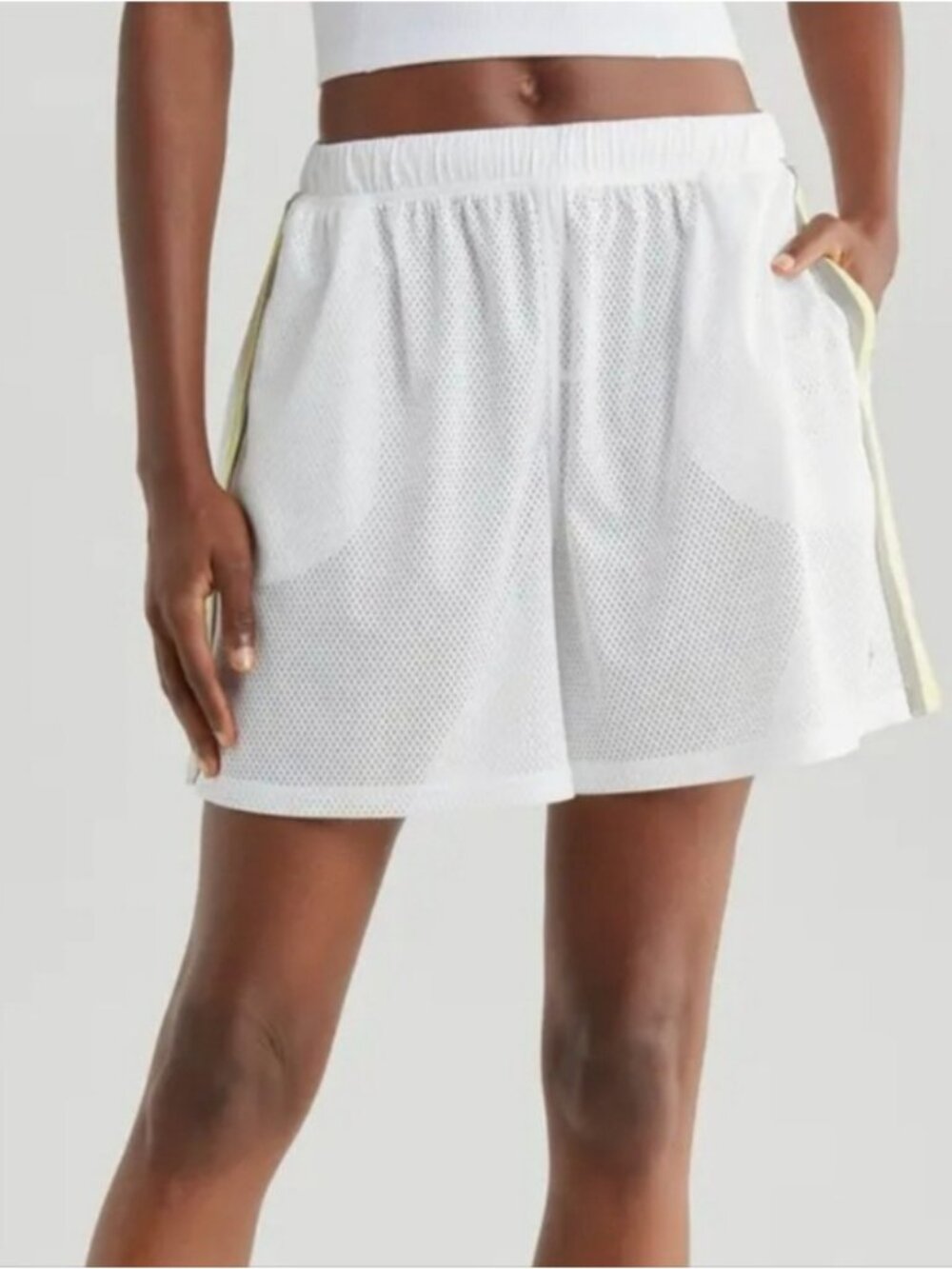 NEW - Free People When in Venice Mesh Shorts - Picture 11 of 11